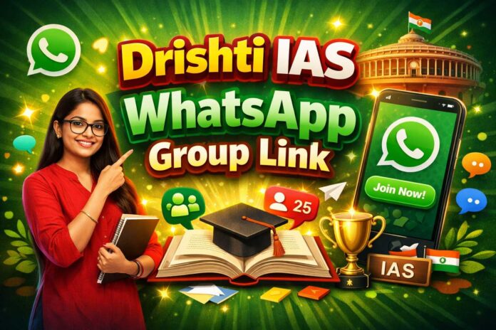 Drishti IAS WhatsApp Group Link